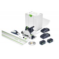 Festool TSC 55 5,2 KEBI-Plus/XL-FS įleidžiamas diskinis pjūklas + liniuotė